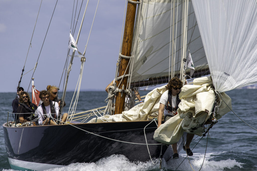 Sur le plan d'eau de Noirmoutier, s'est déroulé du 01 au 03 aout 2025 la régate Noirmoutier Classic. La régate regourpe une flotte de grands cloassiques dont Les 4 Pen Duick, et de nombreuses unités du YCC, ainsi qu'une flotte de métrique (8mJI, 6mJI, 5.5MJ), Requin, Dragon et petits classiques.